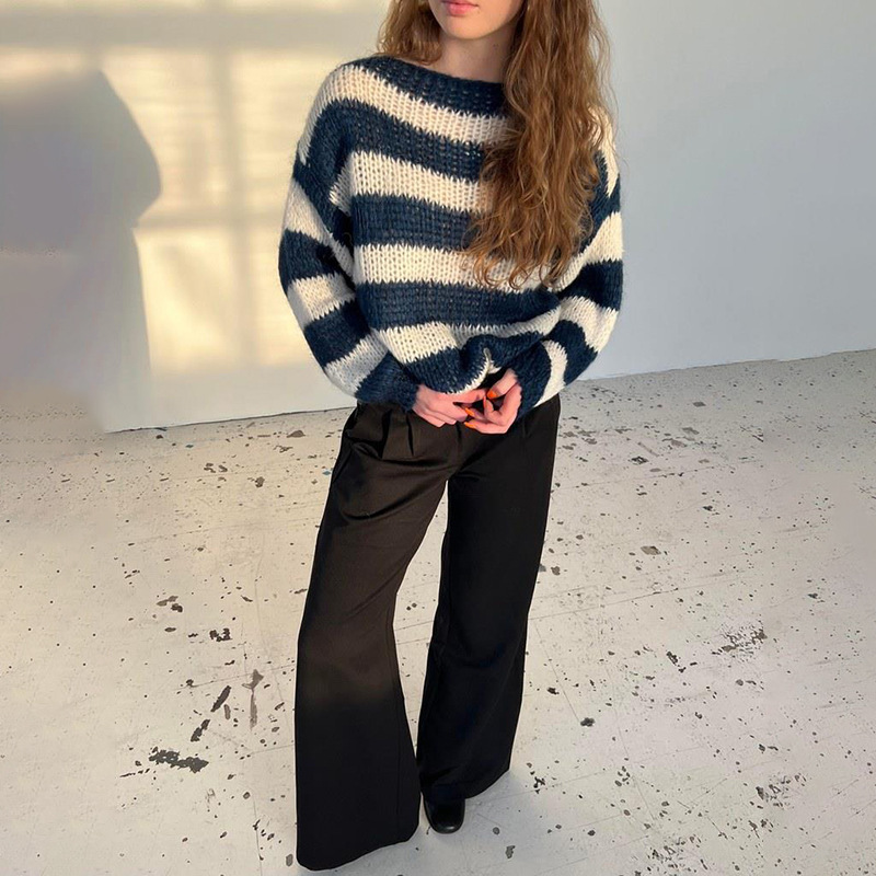 The Remy Oversized Stripe Knit
